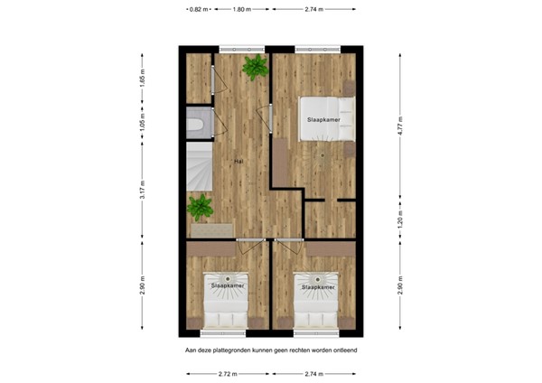 Floorplan - Oude Rijksweg 46, 4511 HW Breskens