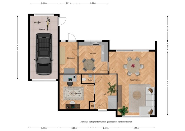 Floorplan - Galjoen 18, 4511 JX Breskens