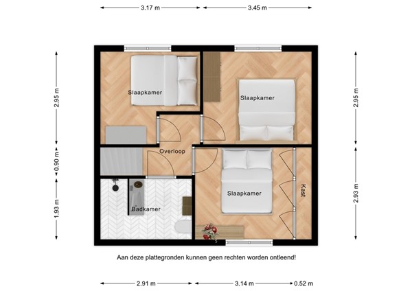 Floorplan - Zegveldstraat 5, 4505 AM Zuidzande