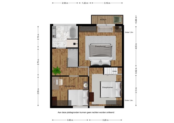 Floorplan - Nieuwstraat 71, 4501 BC Oostburg