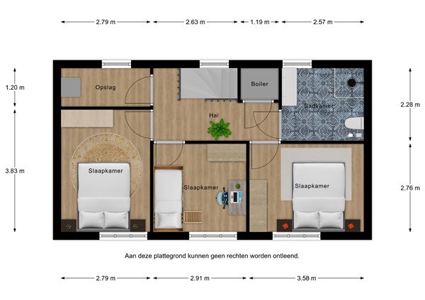 Floorplan - Molenstraat 7, 4503 BA Groede