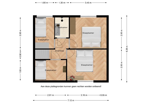 Floorplan - Zegveldstraat 7, 4505 AM Zuidzande