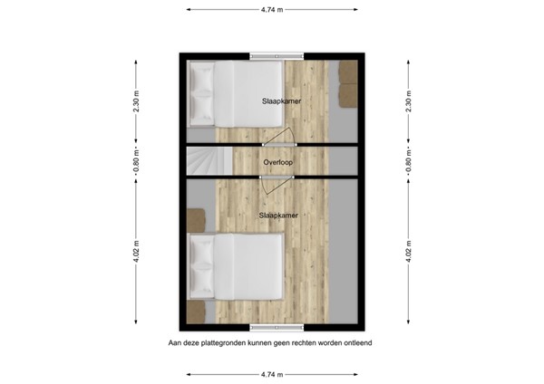 Floorplan - Landstraat 44, 4527 CX Aardenburg