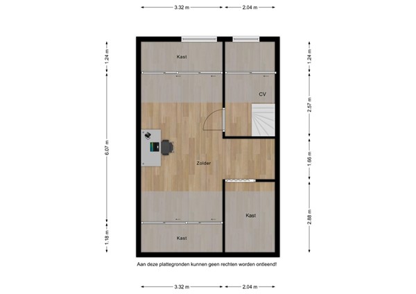 Floorplan - Ghistelkerke 515, 4511 JN Breskens