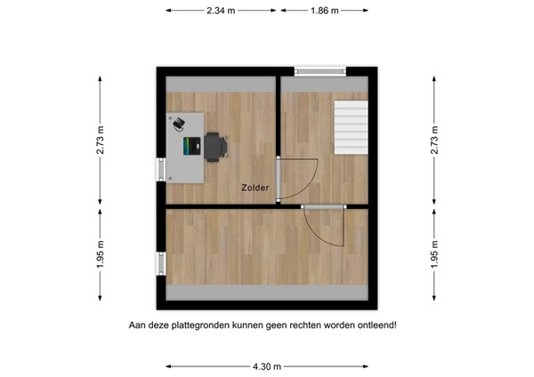 Floorplan - Turkeijeweg 19, 4508 NW Waterlandkerkje