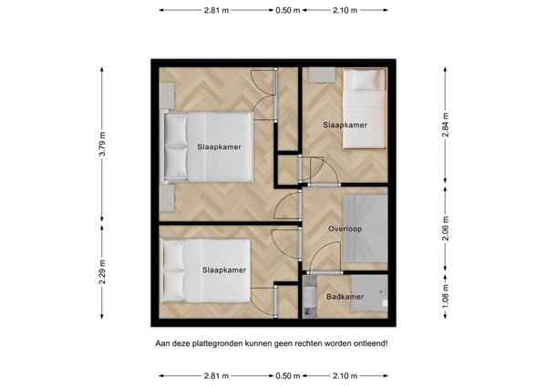 Floorplan - Dokter Broodmanstraat 14, 4511 ER Breskens