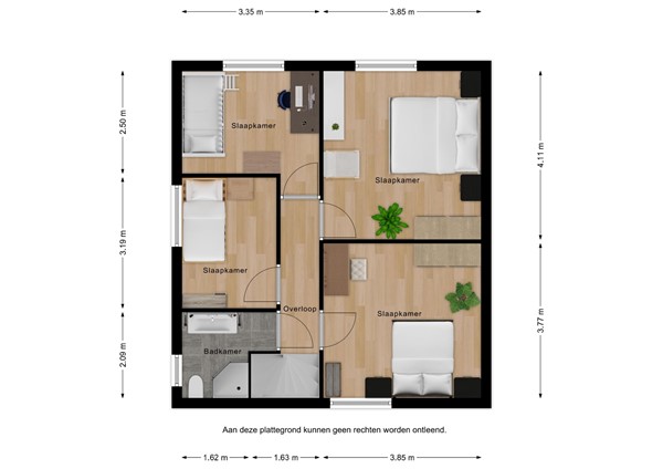 Floorplan - De Blikken 11, 4501 AC Oostburg