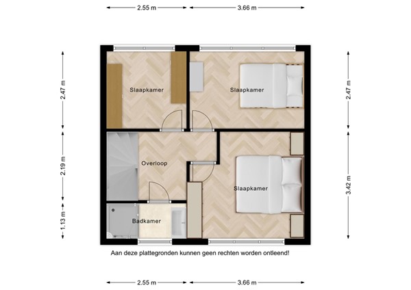 Floorplan - Gouverneurstraat 48, 4524 BE Sluis