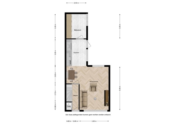 Floorplan - Burgemeester H.A. Callenfelsstraat 40, 4501 CB Oostburg