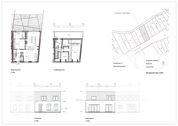 Floorplan - Dorpsstraat 11, 4505 AN Zuidzande