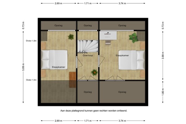 Floorplan - Prinsessenstraat 9, 4515 BK IJzendijke