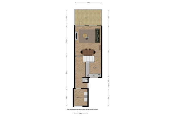 Floorplan - J.F. de Millianostraat 71, 4511 HK Breskens