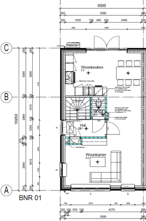 Floorplan - Jhr. De Brauwstraat 2D, 4503 AW Groede