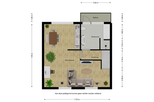 Floorplan - Boulevard 9, 4511 AA Breskens