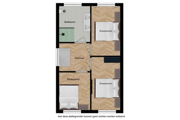 Floorplan - Pastoor J.A.M. van den Muijsenbergstraat 27, 4513 AT Hoofdplaat