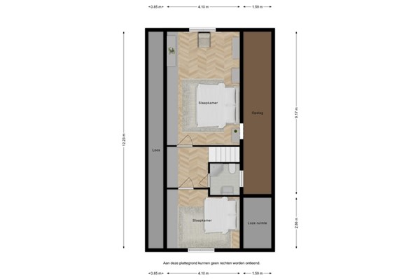 Floorplan - Elmarestraat 43, 4508 AB Waterlandkerkje