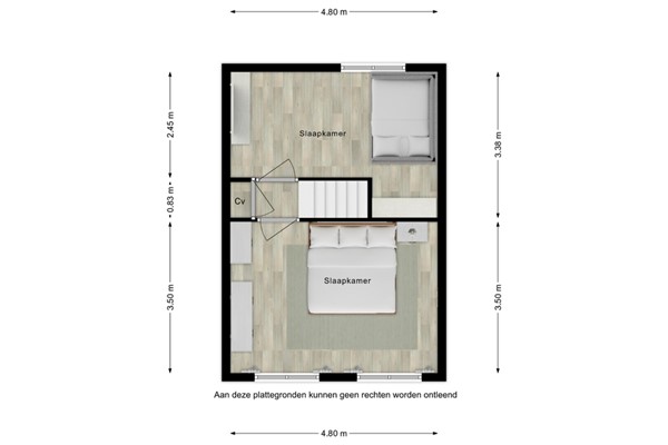 Floorplan - St. Annastraat 20, 4524 JE Sluis