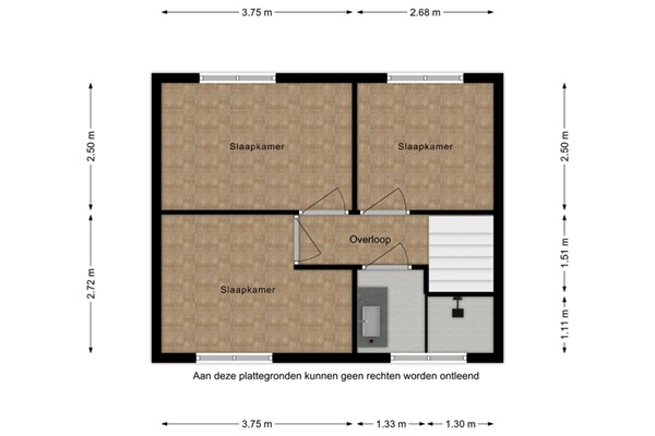 Floorplan - Weststraat 4, 4521 AX Biervliet