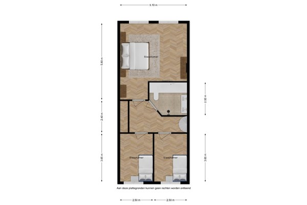 Floorplan - Meester Hennequinstraat 10, 4501 AT Oostburg