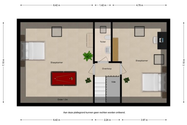 Floorplan - Galjoen 20, 4511 JX Breskens