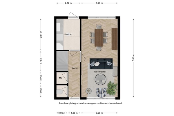 Floorplan - Gaaipersstraat 2, 4515 CT IJzendijke