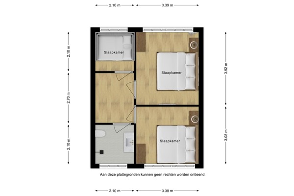 Floorplan - Gaaipersstraat 2, 4515 CT IJzendijke