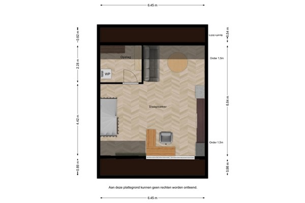 Floorplan - Haven 62, 4527 AC Aardenburg