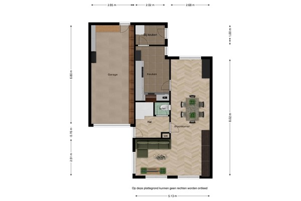 Floorplan - Ghistelkerke 344, 4511 JH Breskens