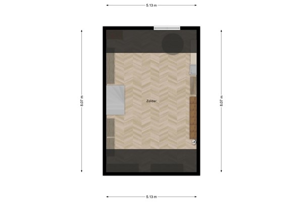Floorplan - Ghistelkerke 344, 4511 JH Breskens