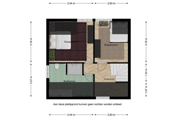 Floorplan - Ridderstraat 60, 4524 BT Sluis