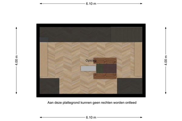Floorplan - Achterweg 15, 4513 AJ Hoofdplaat