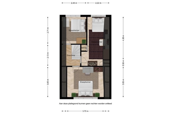 Floorplan - Bredestraat 42, 4501 ED Oostburg