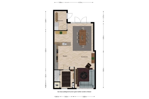 Floorplan - Volderstraat 4, 4501 JM Oostburg