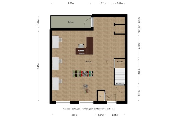 Floorplan - Boulevard 9, 4511 AA Breskens