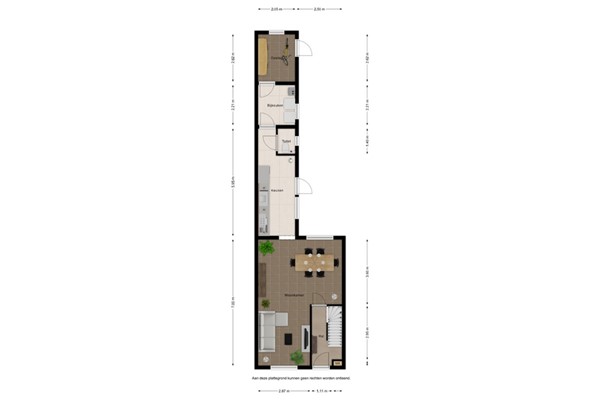 Floorplan - Flankstraat 9, 4551 AR Sas van Gent