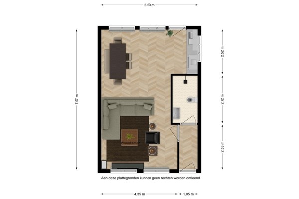 Floorplan - Zandertje 15, 4511 RJ Breskens