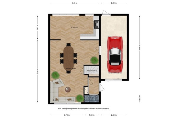 Floorplan - Voorstraat 27, 4527 GM Aardenburg