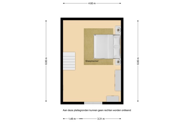 Floorplan - Voorstraat 27, 4527 GM Aardenburg