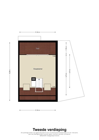 Floorplan - Hoogzwanenstraat 125, 6211 BZ Maastricht