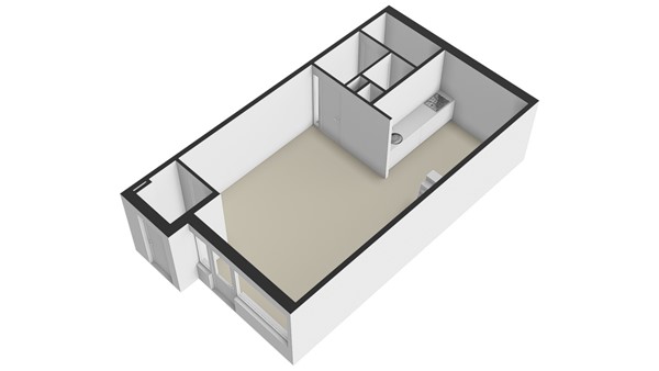 Floorplan - Zwanenstraat 23, 6211 BP Maastricht