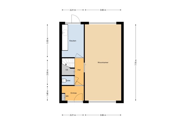 Medium property photo - Jan Wondermullerstraat 8, 1785 HT Den Helder