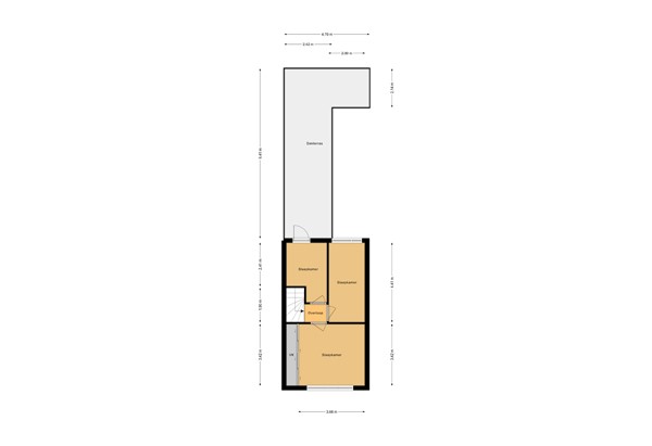 Medium property photo - De Ruijterstraat 2, 1782 RK Den Helder