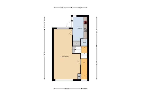 Medium property photo - Adrianus IJsbrand Kuiperstraat 40, 1782 XB Den Helder