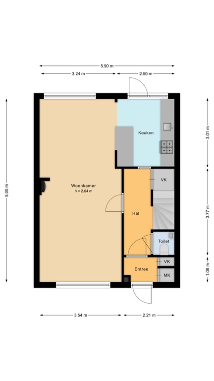 mediumsize floorplan