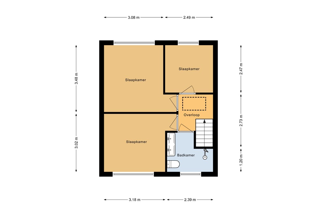 mediumsize floorplan