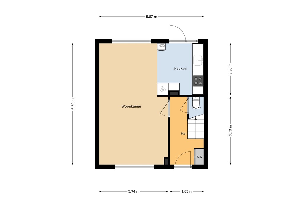 mediumsize floorplan