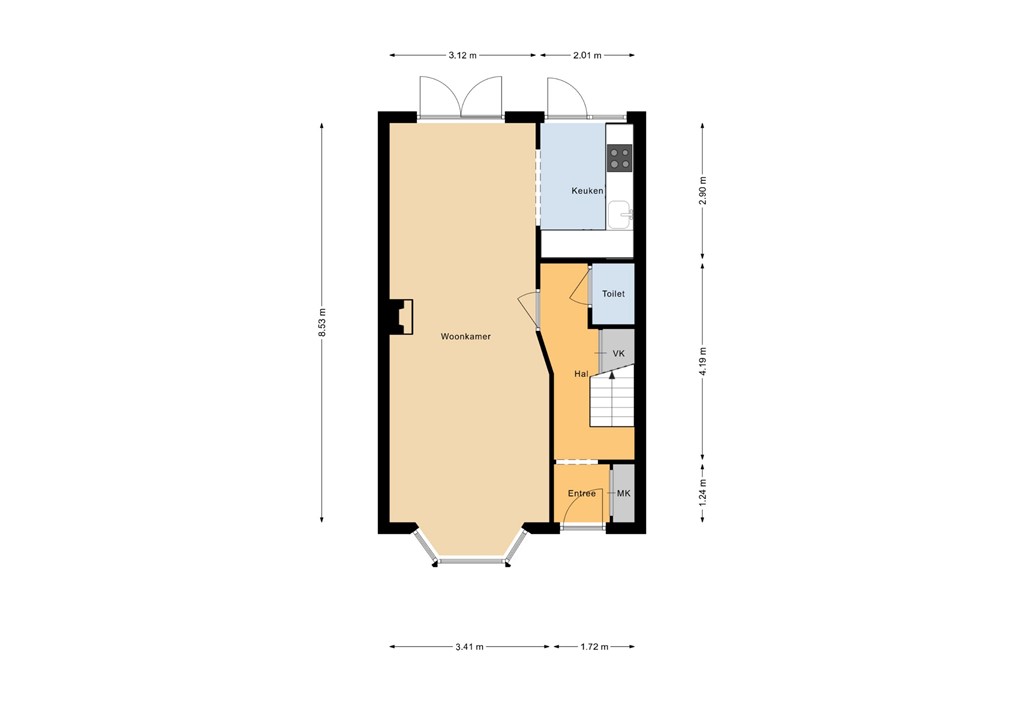 mediumsize floorplan
