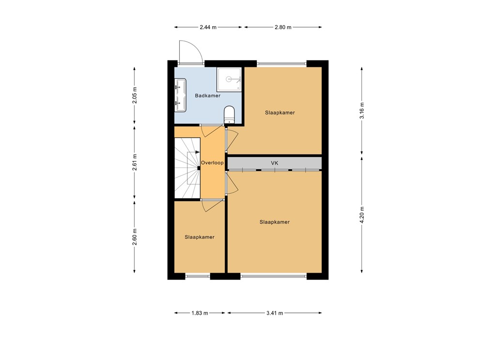 mediumsize floorplan