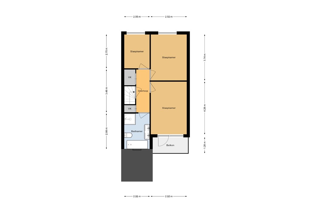 mediumsize floorplan