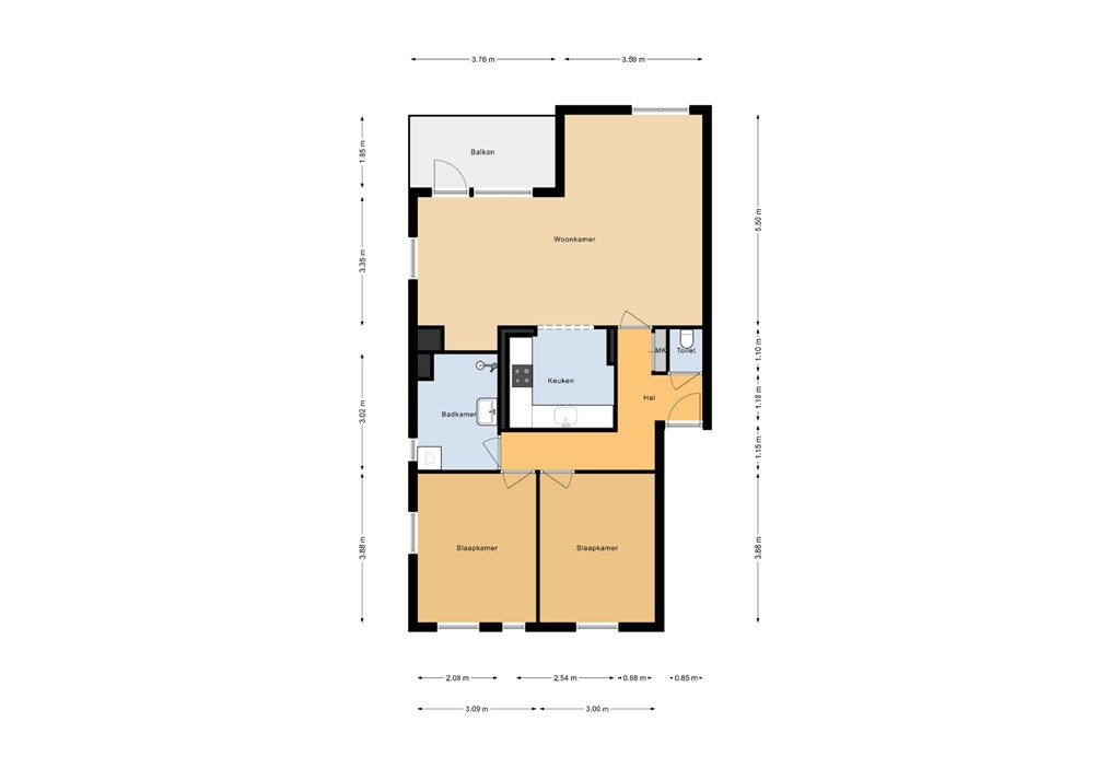 mediumsize floorplan
